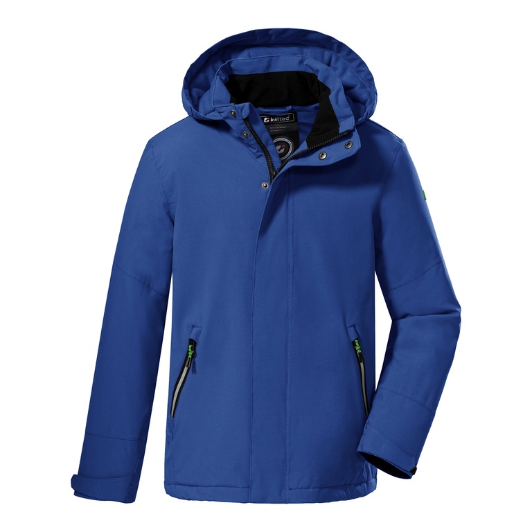 Killtec Winterjacke Kow 206 Daunenoptik mit Kapuze (wind- und wasserdicht, atmungsaktiv, PFC-frei) royalblau Kinder